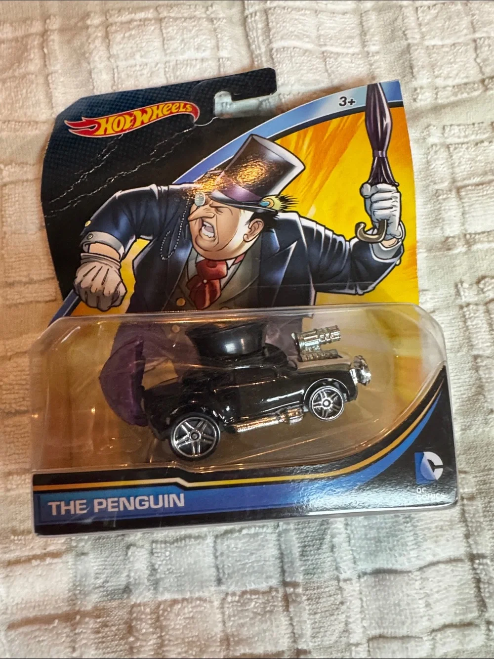 Mattel Hot Wheels The Penguin Black & Purple Collectible Vehicle